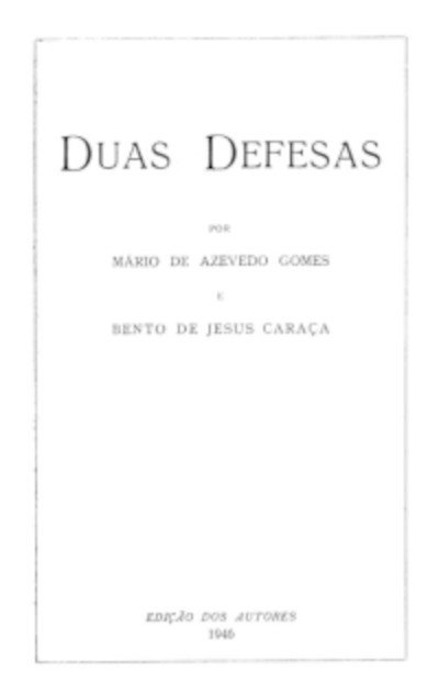 Duas Defesas