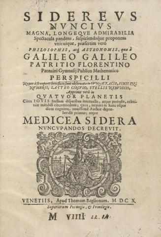 Siderius Nuncius